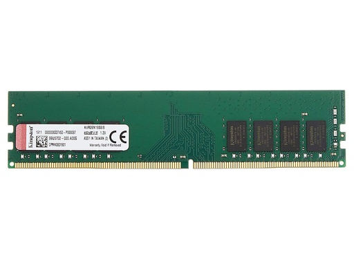 [D40-KVR-069] Kingston 8GB DDR4 PC4-21300 (2666Mhz), CL19, No ECC, 288-Pin, 1.2V