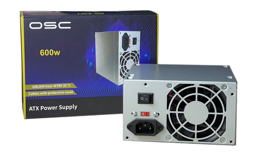 [FUP-HAV-001] Fuente de Poder 600W Havit OSC – Fuente de Poder ATX 20/24Pines